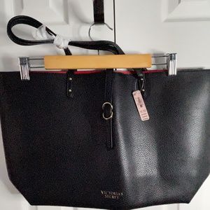 Victoria Secret Tote - Black and Red